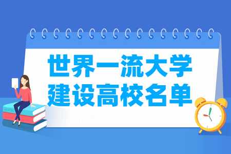 世界一流大学建设高校名单42所（A类36所，B类6所）