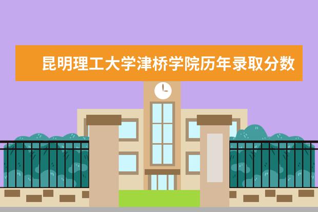 <a target="_blank" href="/xuexiao6659/" title="昆明理工大学津桥学院">昆明理工大学津桥学院</a>历年录取分数线多少及各省最低投档线统计表