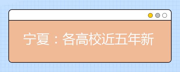 宁夏：各高校近五年新增73个本科专业 “爆款”专业都有啥