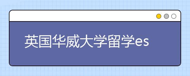 英国华威大学留学essay书写技巧及误区