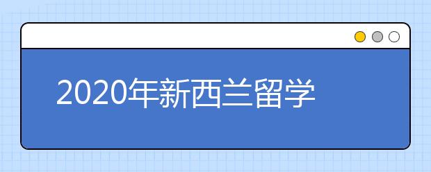 2020年新西兰留学优势专业介绍