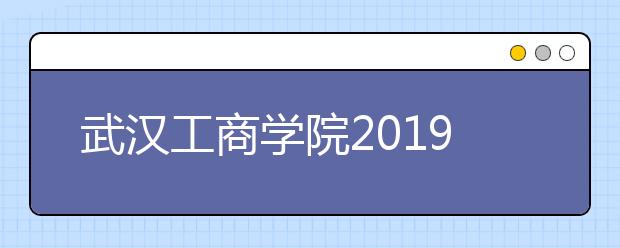 武汉工商学院2019年招生章程（含艺术类）