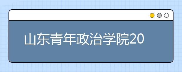 山东青年政治学院2019年艺术类分省招生计划