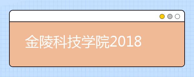 金陵科技学院2018年美术类录取分数线