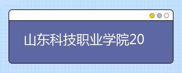 山东科技职业学院2020年春季招生简章