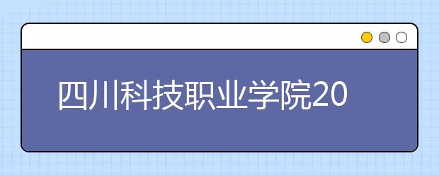 四川科技职业学院2020年招生章程