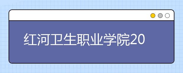 红河卫生职业学院2020年专科招生简章