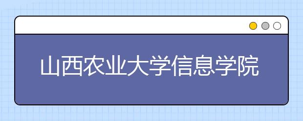 山西农业大学信息学院2017-2019年美术类本科专业录取分数线