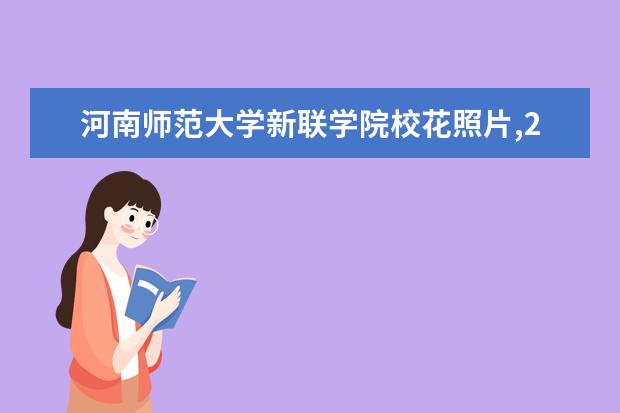 河南师范大学新联学院校花照片,2021年河南师范大学新联学院校花是谁(多图)