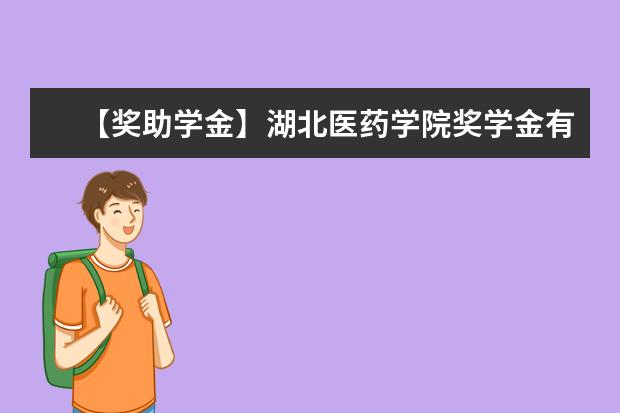 【奖助学金】湖北医药学院奖学金有哪些-多少钱-如何申请-怎么评定?