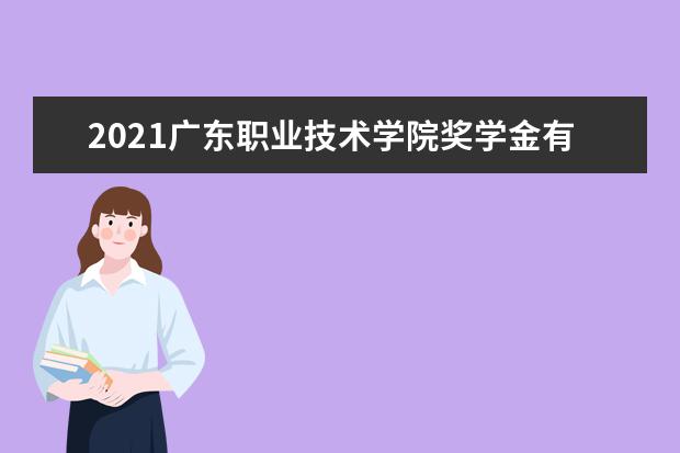2021广东职业技术学院奖学金有哪些 奖学金一般多少钱?