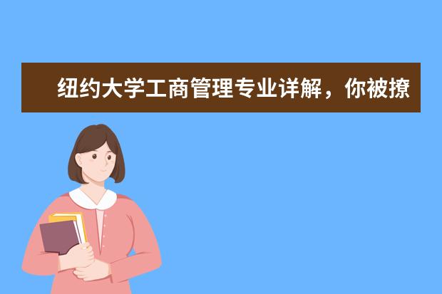 纽约大学工商管理专业详解，你被撩了吗？