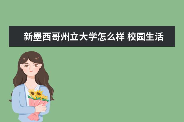 新墨西哥州立大学怎么样 校园生活