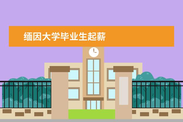 缅因大学毕业生起薪