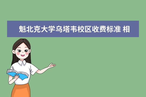 魁北克大学乌塔韦校区收费标准 相关费用有哪些