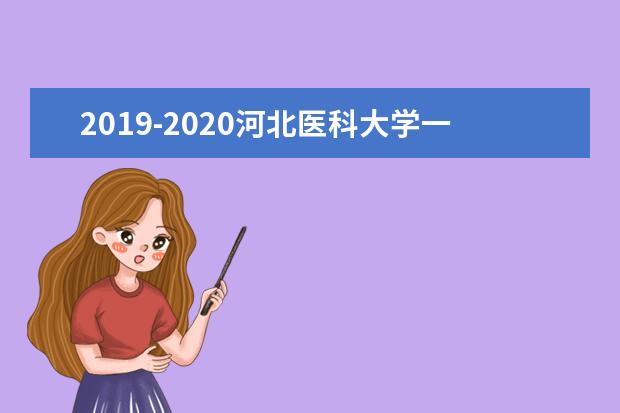 2019-2020河北医科大学一流本科专业建设点名单10个(国家级+省级)