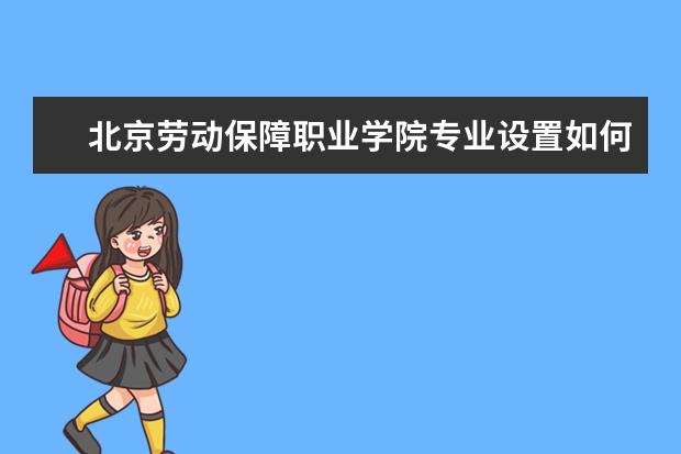 北京劳动保障职业学院有哪些院系 北京劳动保障职业学院院系分布情况