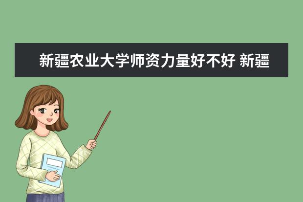 新疆农业大学师资力量好不好 新疆农业大学教师配备情况介绍