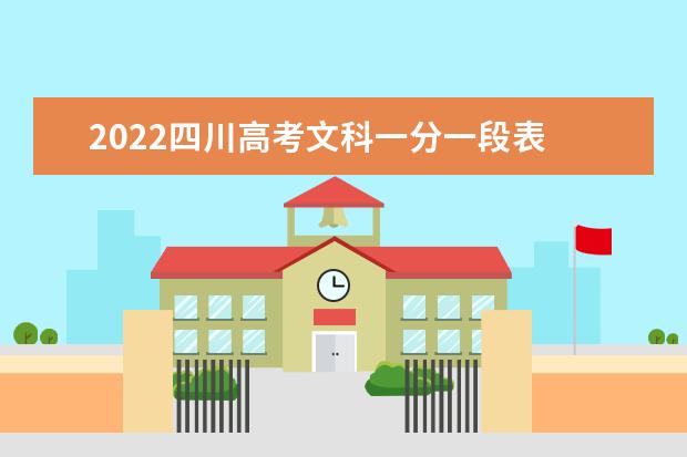 2022四川高考文科一分一段表 最新高考成绩排名