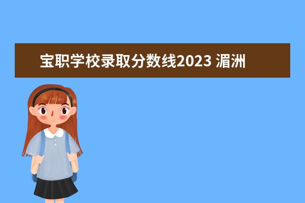 宝职学校录取分数线2023 湄洲湾职业技术学院录取分数线汇总