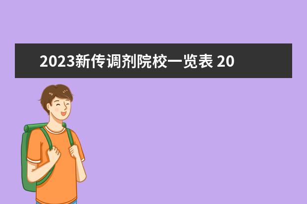 2023新传调剂院校一览表 2023b区调剂学校有哪些