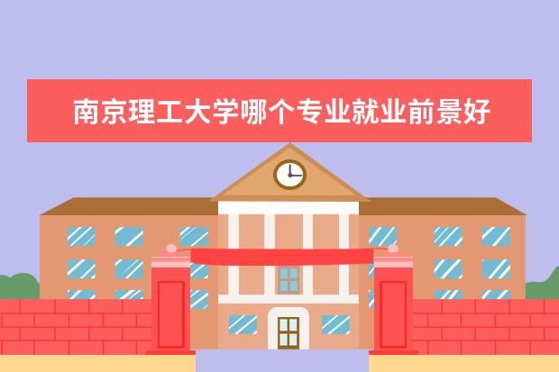 南京理工大学哪个专业就业前景好 南京理工大学就业前景怎么样